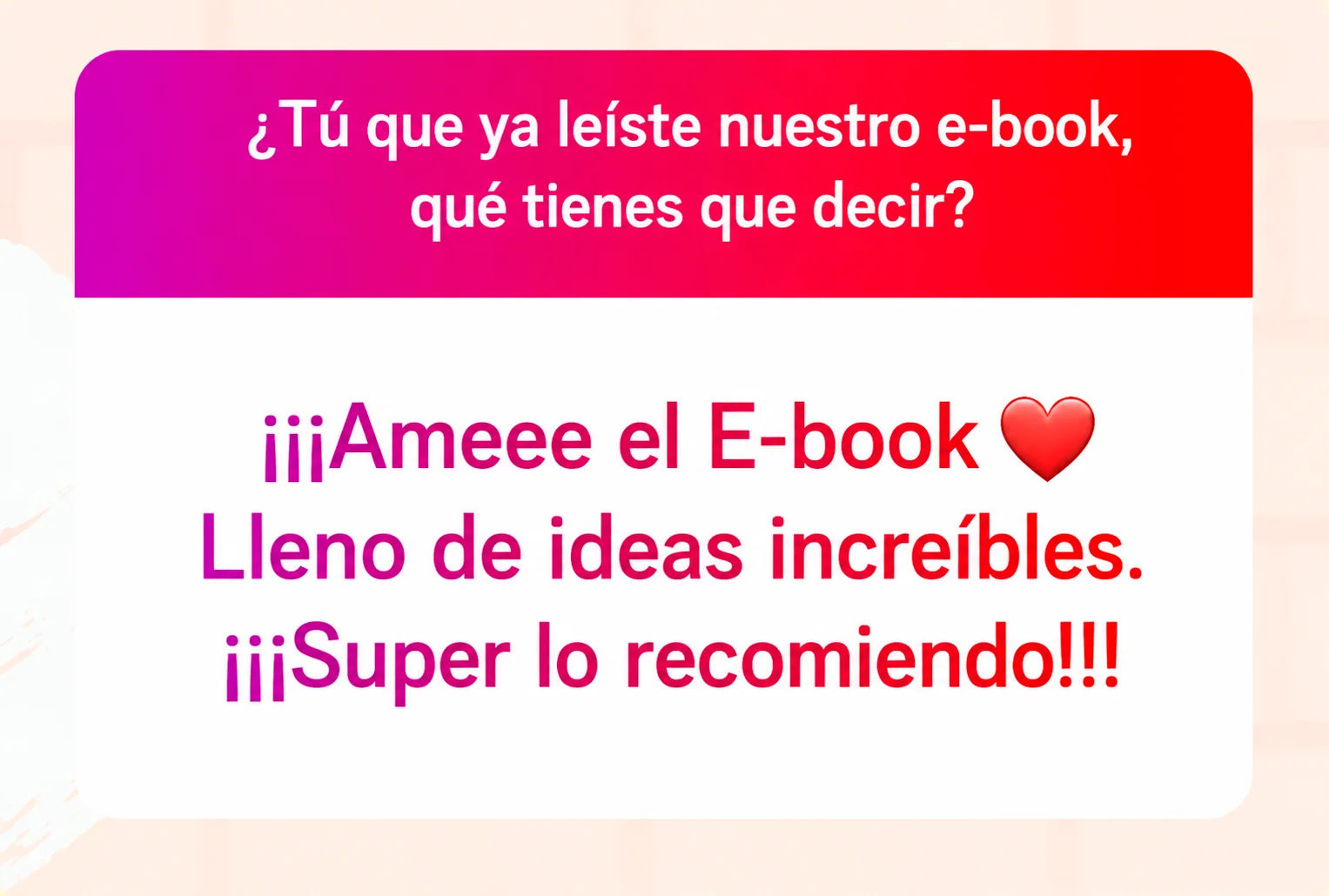 Testimonio de una novia